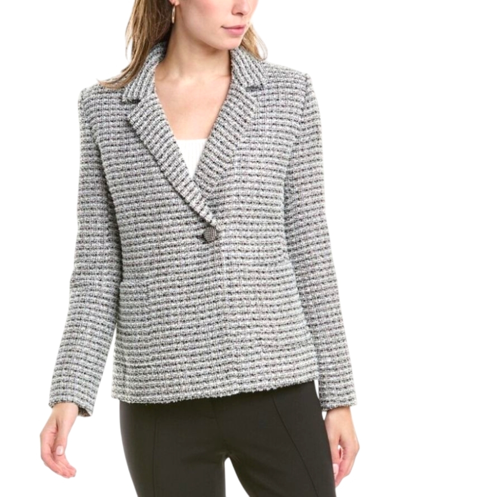 St. John Collection Women's Tweed Blazer Size 4